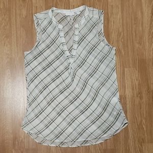 New York and Company Sheer Medium Blouse Tank Top